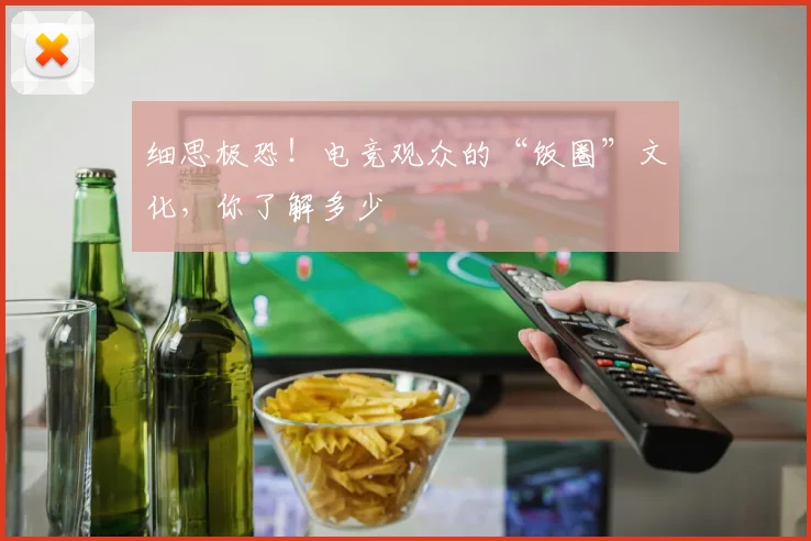 细思极恐！电竞观众的“饭圈”文化，你了解多少