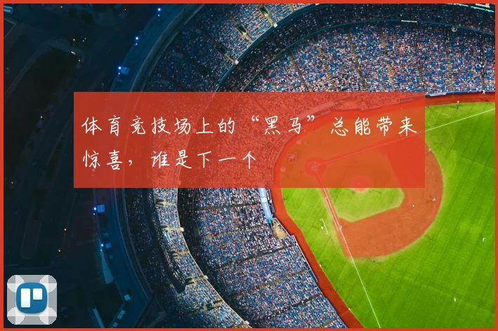体育竞技场上的“黑马”总能带来惊喜，谁是下一个